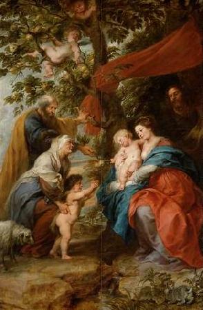 Peter Paul Rubens Holy Family under the Apple Tree